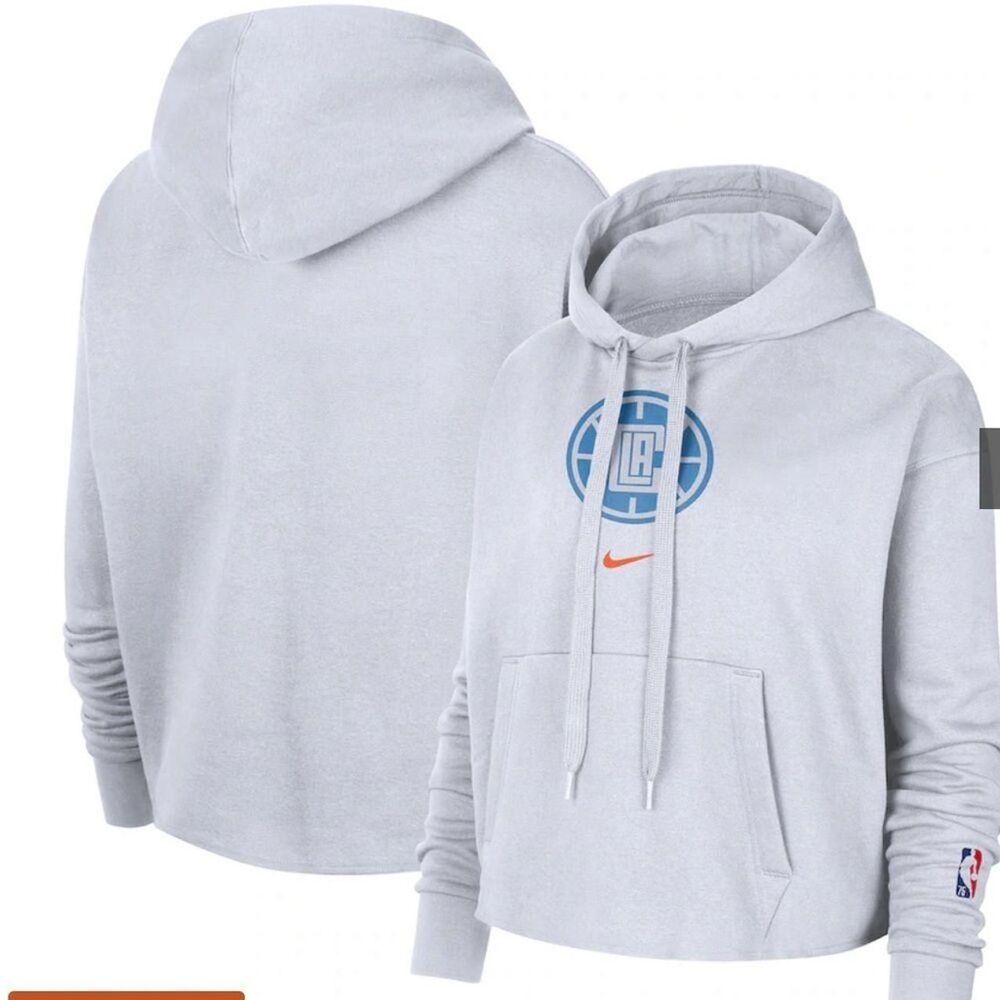 LA Clippers Nike White Hoodie